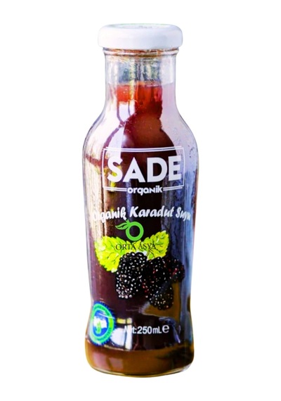 Sade Organik Karadut Suyu 250 Gr