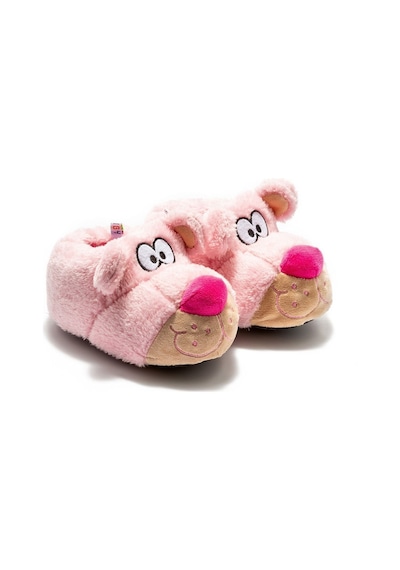 Twigy Fibert Çocuk Hayvanlı Panduf Pembe 30/35 CC0666 Pembe