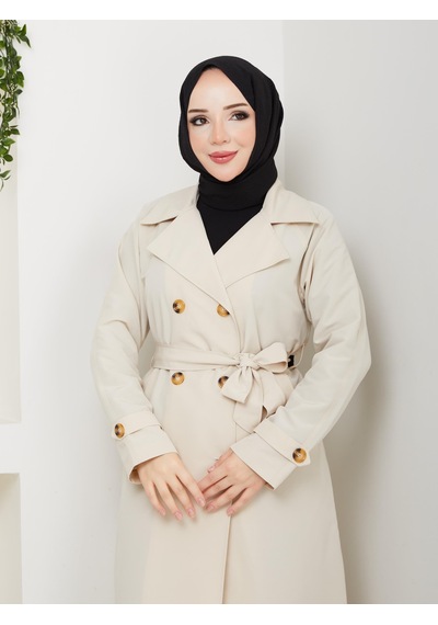 Aldini Yazlık Trenckot Atrenc0001 Krem