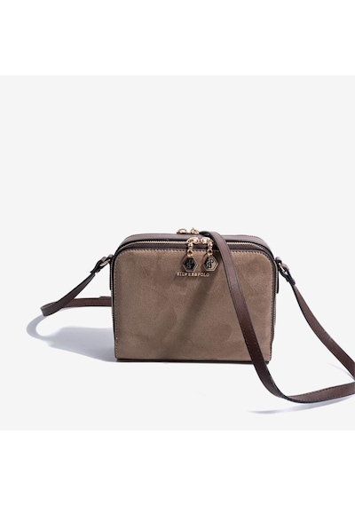 Silver & Polo Silver Polo Sp888-m12 Sılver Polo Kadın Çapraz Çanta Vizon - Kahve