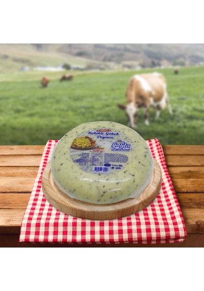 Yayla Gurme Yöresel Kekikli Göbek Kaşar Peyniri 500 G