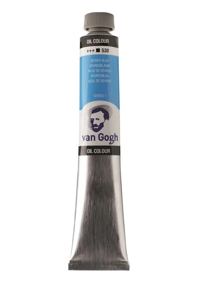 Talens Van Gogh Yağlı Boya 200 Ml 530 Sevres Blue Karışık, Çok Renkli