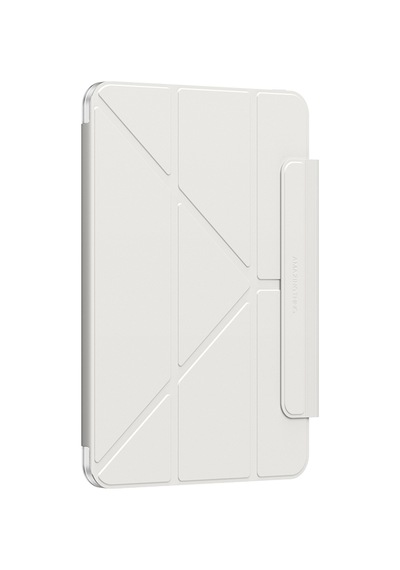 Apple Uyumlu iPad  Pro 11 2024 Amazingthing Minimal Mag Katlanabilir Standlı Kalem Bölmeli Kılıf Starlight Kapaklı Kılıf