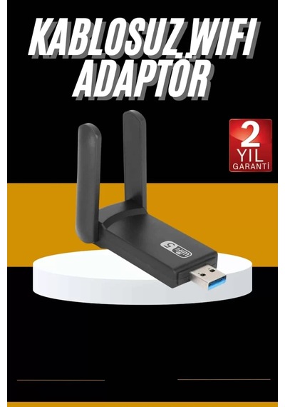 Home Mbps Wifi Alıcı Kablosuz Wifi Adaptörü Çift Band Çift Antenli