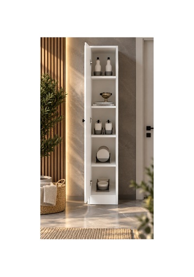 Stone Mutfak Kiler Dolabı Banyo 5 Raflı Çok Amaçlı Dolap Beyaz - 890741832 Beyaz Stone Mutfak Kiler Dolabı Banyo 5 Raflı Çok Amaçlı Dolap Beyaz - 890741832 Beyaz
