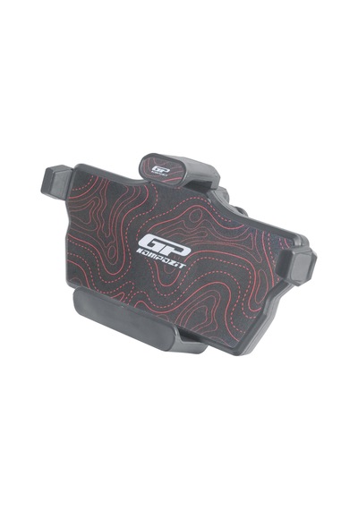 Gp Kompozit Ttr07 Universal 360 Yatay / Dikey Titreşim Modüllü Telefon Tutucu Siyah-kırmızı