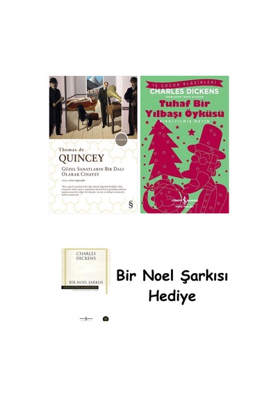 Güzel Sanatların Bir Dalı Olarak Cinayet + Tuhaf Bir Yılbaşı Öyküsü + Bir Noel Şarkısı