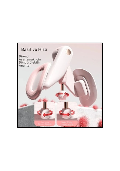 Nantong Pilates Fitness Kegel Aparatı Kol Bacak Kalça Sıkılaştırma Aleti Sayaçlı Ayarlanabilir