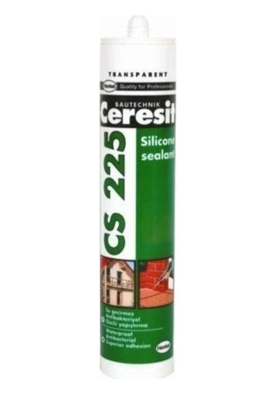 Henkel Ceresit Cs 225 Silikon Mastik Şeffaf Ceresit