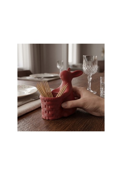 Dekoratif Doğu Tavşanı Kürdanlık Doğu Tavşan Biblo Organizer 3d Baskı Ev Dekoru 17 Renk Seçeneği Kırmızı Dekoratif Doğu Tavşanı Kürdanlık Doğu Tavşan Biblo Organizer 3d Baskı Ev Dekoru 17 Renk Seçeneği Kırmızı