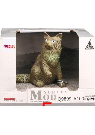 Upsi Toys A100 Figür Kedi Serisi 01924 Gri Kedi