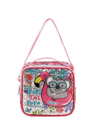 Muggle Beslenme Çantası Tropikal Pradice Pembe Beslenme Çantası