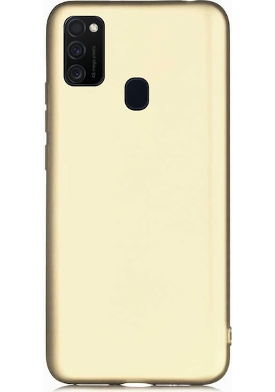 Samsung Uyumlu Galaxy M21 Kılıf Ince Esnek Soft Premium Silikon Kapak