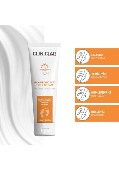 Cliniclab Yoğun Onarıcı Ve Besleyici Ayak Kremi 100 ML