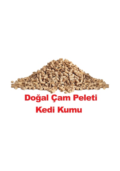Bonny Nice Doğal Pellet Çam Peleti Kalın Kedi Kumu 4 x 17 L