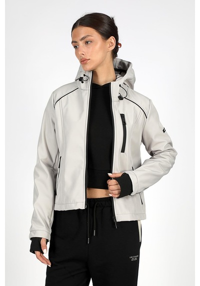 Lee Cooper Jolie Kadın Mont Gri-19554 Gri