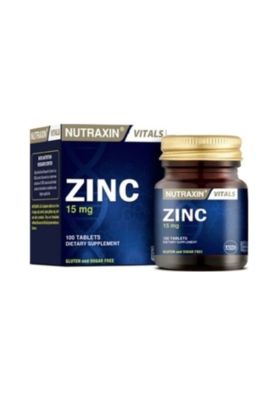 Solgar Vitamin D3 1000 Iu 100 Kapsül + Nutraxin Vitamin B12 60 Dilaltı Tablet + Zinc Sulphate 100 Tablet