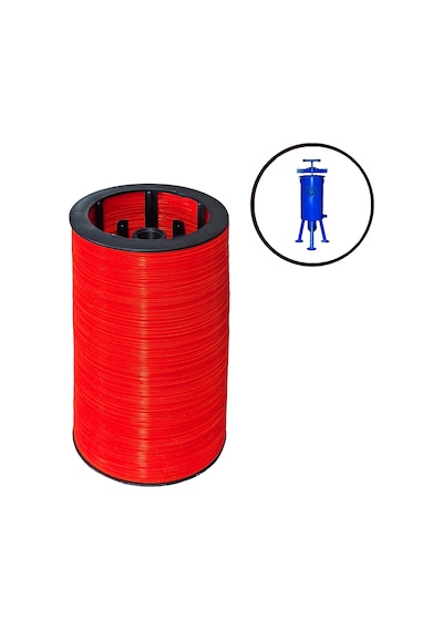 2" Damla Sulama Yedek Disk Filtre 25cm Plastik İç Takımı 1.kalite Yosun Filtresi