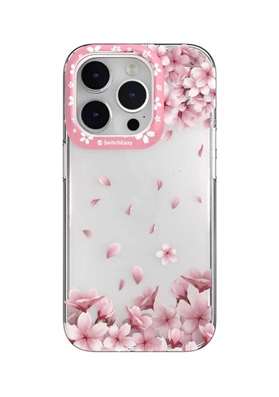 Apple Uyumlu iPhone 14 Pro Max Kılıf Çift Imd Baskılı Lisanslı Switcheasy Artist Sakura Kapak