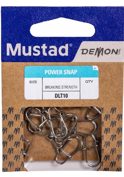 Mustad Demon Power Klips Dlt10 No:2 10ad.