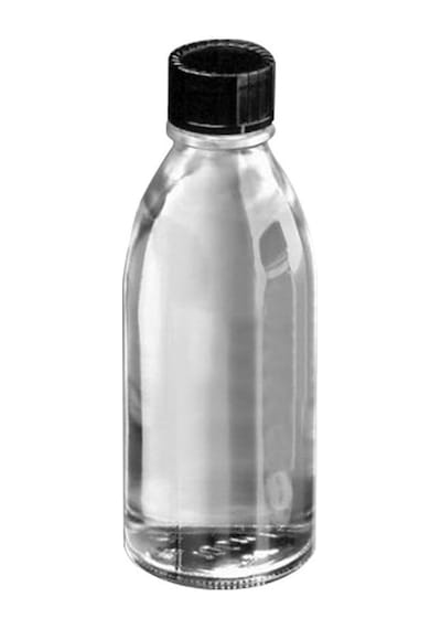 Şeffaf Cam Dar Boyunlu Numune Şişesi 100 Ml 100 Adet