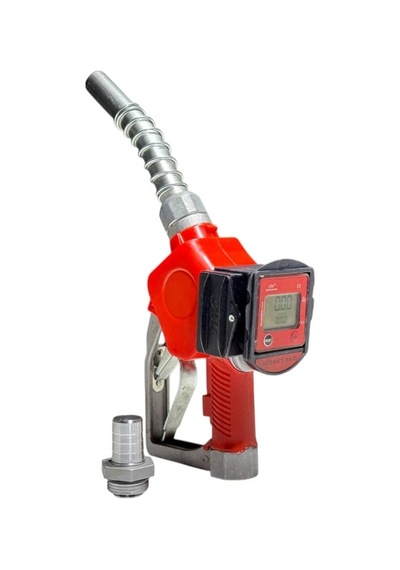 Sayaçlı Otomatik Akaryakıt Tabancası Lcd Ekran-tarımgaraj