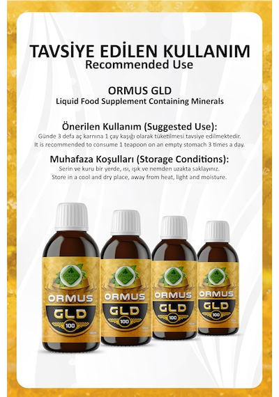 Gökçek Şifa Ormus Gld 100 ML
