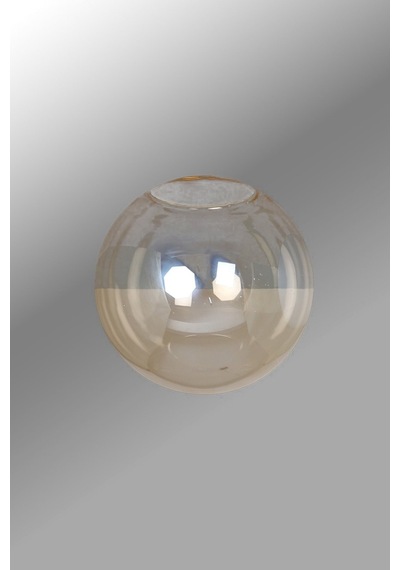 Modern Kapalı Globe Füme Bal Beyaz Renkli Avize Camı 1 Adet Yedek Avize Camı