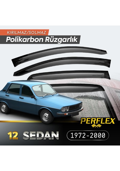 9001910842699lmr - Larimar Renault 12 Sedan 1972-2000 Cam Rüzgarlığı V2 Mugen