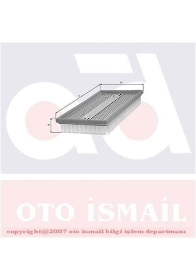 Bosch 1457433685 Hava Filtresı Accent Milenyum Admıre 00-
