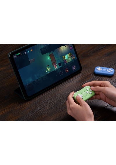 Mikro Bluetooth Gamepad Switch, Android Ve Raspberry Pi İçin Cep Boyutunda Mini Denetleyici, Klavye Modunu Destekler Yeşil