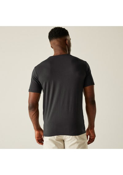 Regatta Dewi Erkek T-shirt-siyah Gri