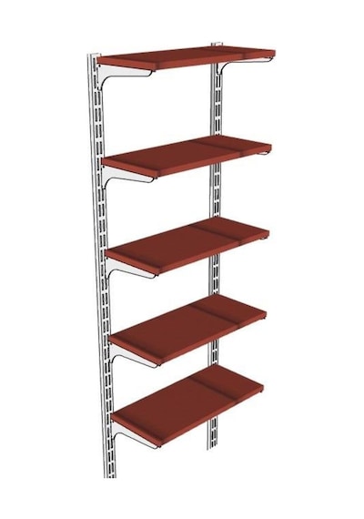 Rafburada Rafburada® 5 Katlı Kitaplık. Ahşap Duvar Rafı. Dekoratif Raf.