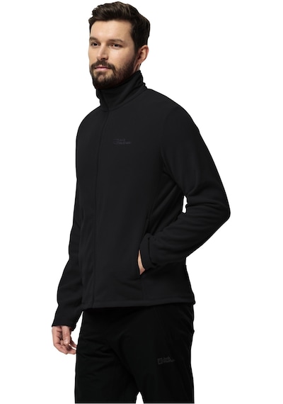 Jack Wolfskin Jack Wolfskın Jack Wolfskın Taunus Fz M Erkek Polar Ceket 6000 Siyah