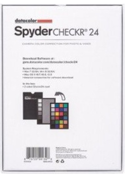 Datacolor ColorVision Spydercheckr 24 Gri ve Renk Referans Kartı