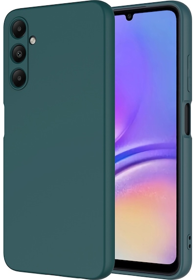 Galaxy A16 Uyumlu Zore Mara Lansman Kapak-koyu Yeşil Koyu Yeşil