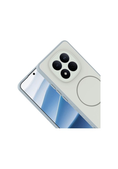 Xiaomi Redmi Note 15 5g Kılıf Kamera Lens Korumalı Magsafe Destekli Silikon Cherena Siyah