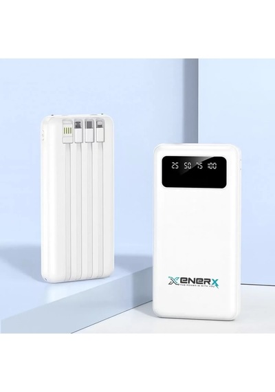 Enerx Enr-p20dc 20000 Mah 2.1 Amper Dahili Kablolu Powerbank Siyah 4915