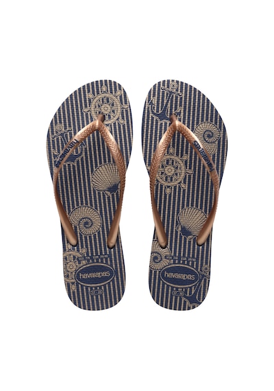 Havaianas Slım Nautıcal Kadın Parmak Arası Terlik 4137125 4137125 2356 Lacivert