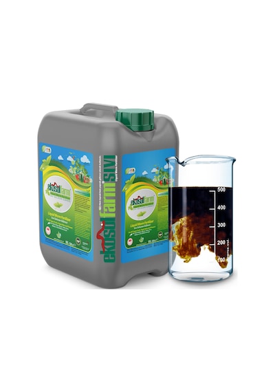 EkosolFarm Sıvı Solucan Gübresi 10 Litre Organik Bitki Besleyici