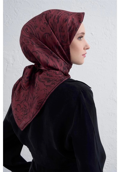 Armine Sura İpek Eşarp - 2025/2026 Sonbahar Kış - 9431d01 S Bordo