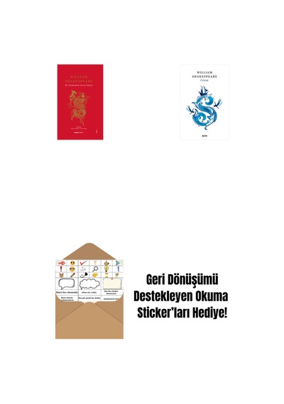Bir Yazdönümü Gecesi Rüyası Ciltli + Bir Yazdönümü Gecesi Rüyası + Okuma Sticker'ları
