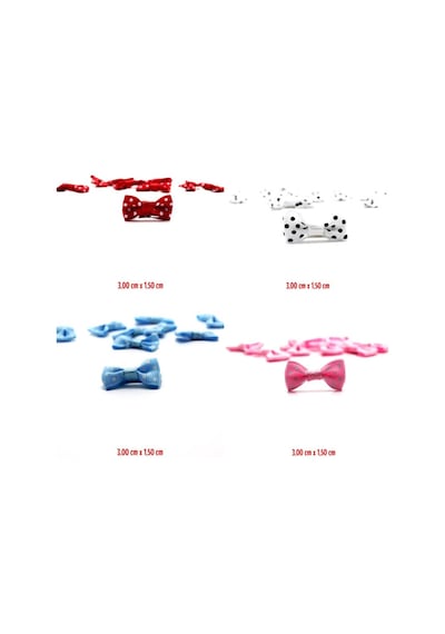 Grogren Papyon Fiyonk, 3 X 1,5 Cm - 10 Adet - Renk Seçenekli -