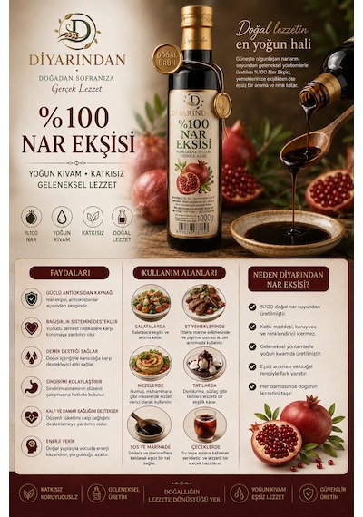 Diyarından Nar Ekşisi 1 KG