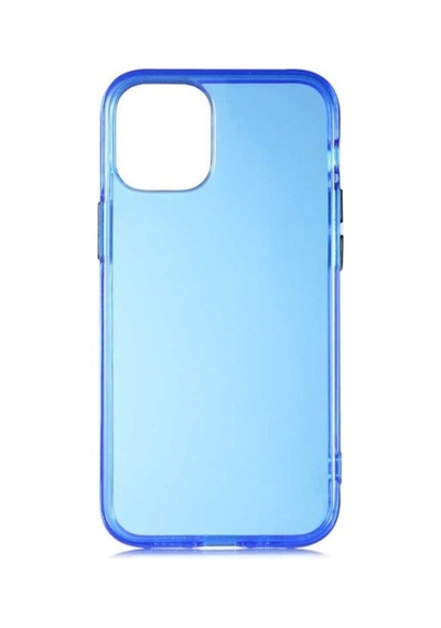 Apple Uyumlu iPhone 12 Kılıf Zore Bistro Kapak Mavi