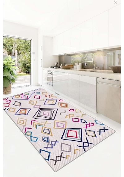 Chilai Home Life Dekoratif Halı Djt Çok Renkli
