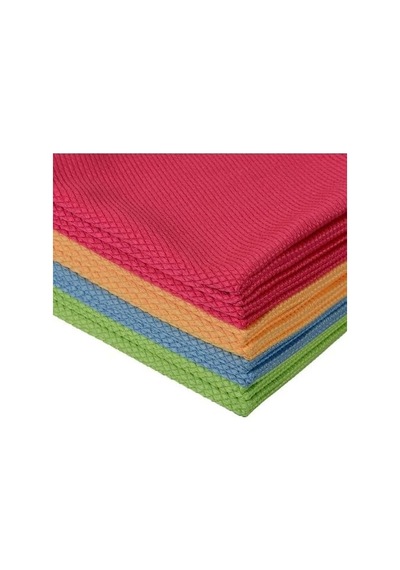 Premium Mikrofiber Cam Bezi, Baklava Desen,%100 Mikrofiber, 40x40 Cm, Yıkama Ve Kurulama Bezi 1 Adet Belirtilmemiş