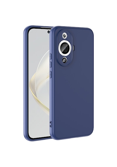 Zore Huawei Nova 12s Uyumlu Kılıf Omsy Mara Lansman Kapak-lacivert