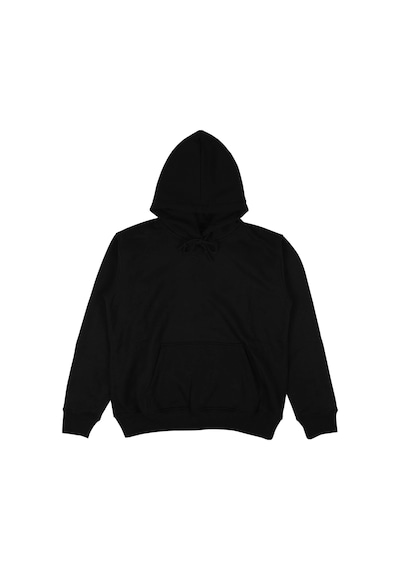 Adrift Siyah Basic Oversize Unisex Kapüşonlu Sweatshirt Hoodie Siyah