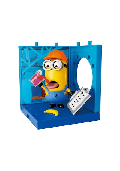 Minions Precool Jelly Factory Serisi Figür Yapım Seti - Modüler Mini Oyuncak Modeller 4.4 - 7.5 Cm